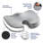 Mount-it Seat Cushion Chair Accessory