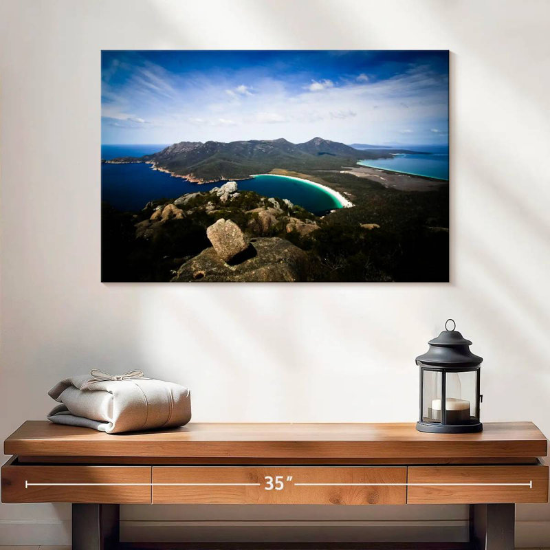 Gillard Coastal Wine Glass Bay, H 16 po x l 24 po