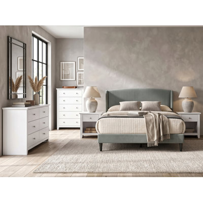 Bentleyville Contemporary 5 Pieces Bedroom Set