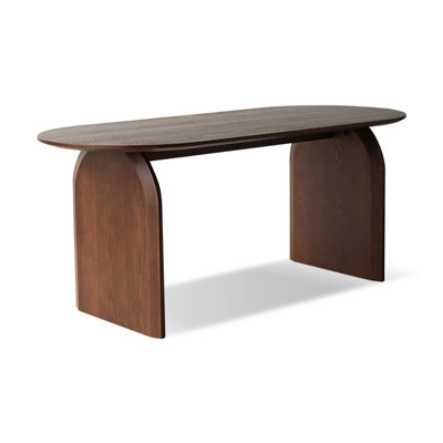 Oval Manufactured Wood Dining Table