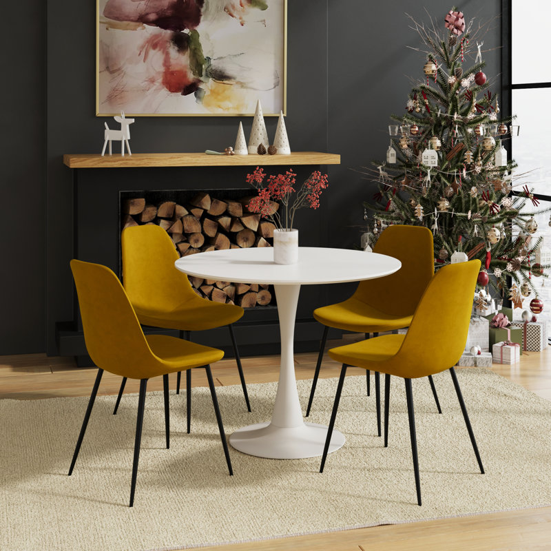 Ensemble repas pour 4 personnes Careyann, Or