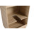 24" Freestanding Bathroom Vanity with Ceramic Sink, Rounded Corners & Handle-Free Design-116159713