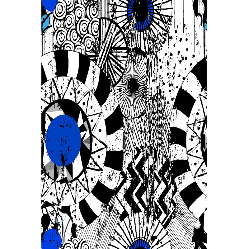 Elegant Hall Carpet, 3D Digital Print Design, 3.9 x 4.9 ft | 100% Polyester, Antibacterial, Non-Slip PVC Dot Underside, Pile Height: 0.04 in, Machine Washable, Perfect for Living Room & Entryway Decor