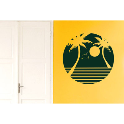 Nautical & Beach Non-Wall Damaging Wall Decal
