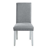 Linen Upholstered Side Chair