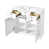 White is out of stock selected
