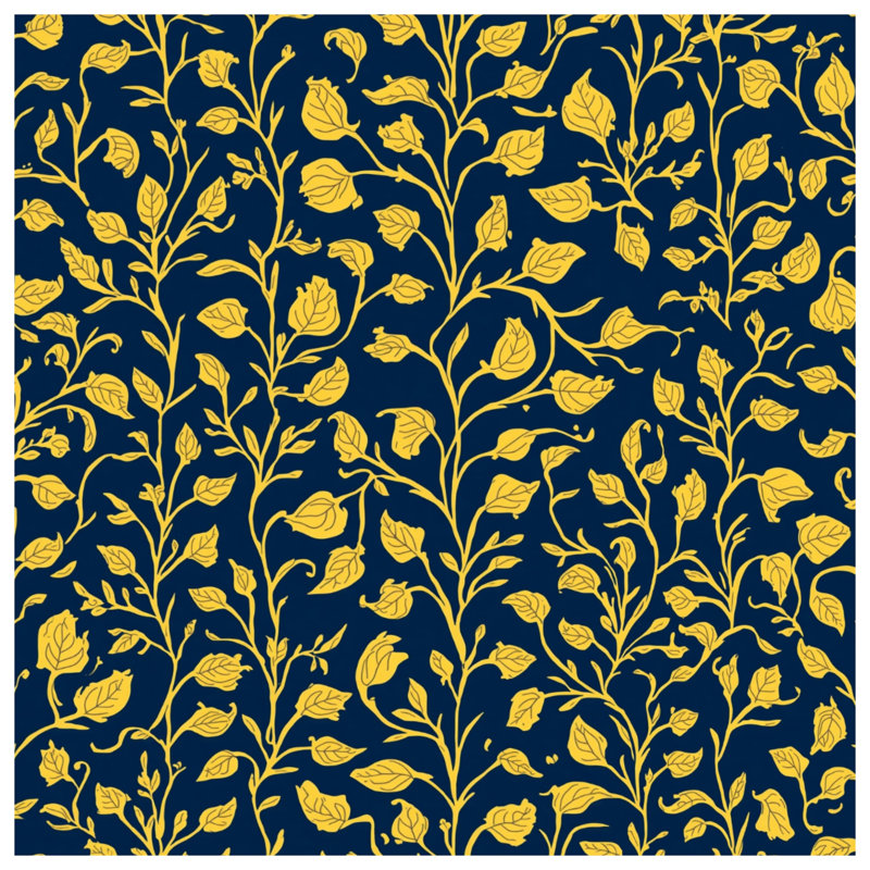 Yellow Floral Pattern Quilted Bedspread All Sizes, Twin