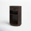 Aviel Drum End Table with Storage