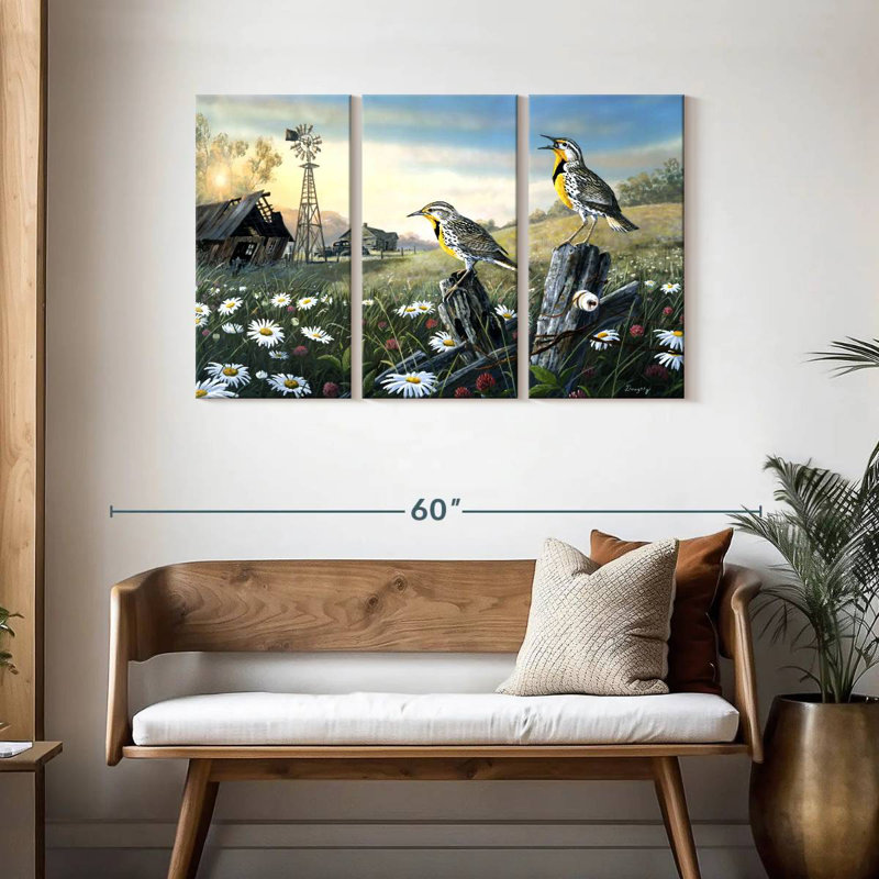 Brampt Meadow Outpost, 28" H x 45" W