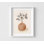 Frida plante en pot peinture neutre chambre d'invité au-dessus du lit, art de salon beige, décoration de salle de bain d'invité