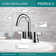 Precept Two Handle Centerset Bathroom Faucet with Drain Assembly