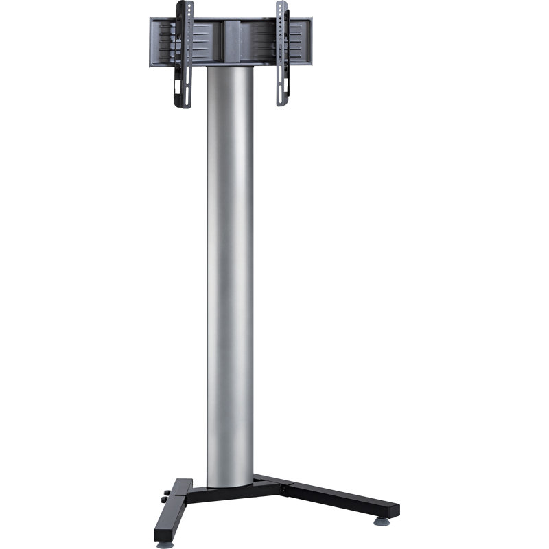 Retford Unfinished TV Stand for TVs up to 40", Aluminium / Black