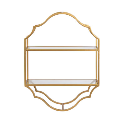 Hoskinson Ornate Tiered Wall Storage Shelf