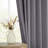 Cadnite 50" W Thermal 100% Blackout Linen Textured Curtain Panels-718107619-706787547