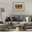 «Runing Free Horse Trio», impression sous verre encadrée, design par Petal Prints Design-1855111610-1855111609
