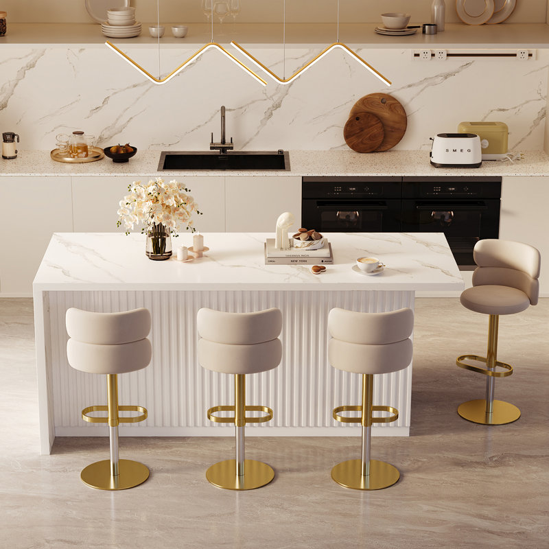 Kitchen Island with Top, White
