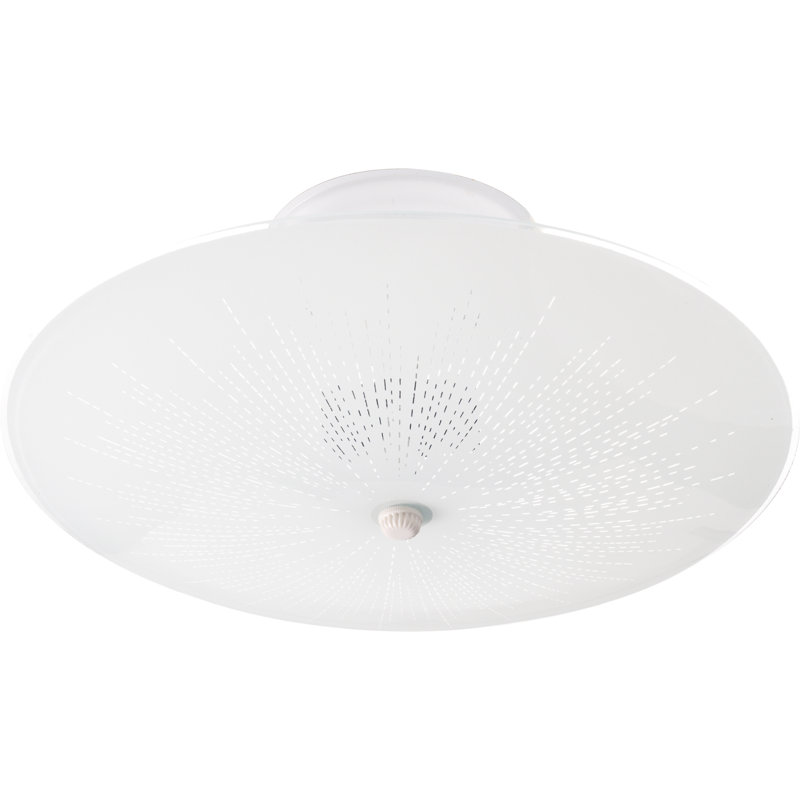 Careswell Glass Semi Flush Mount