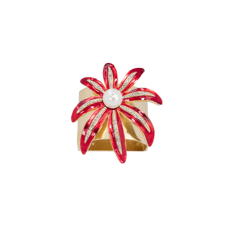 Wild Flower Napkin Ring