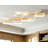 37.8'' W LED Dimmable Flush Mount Ceiling Light for Hallway