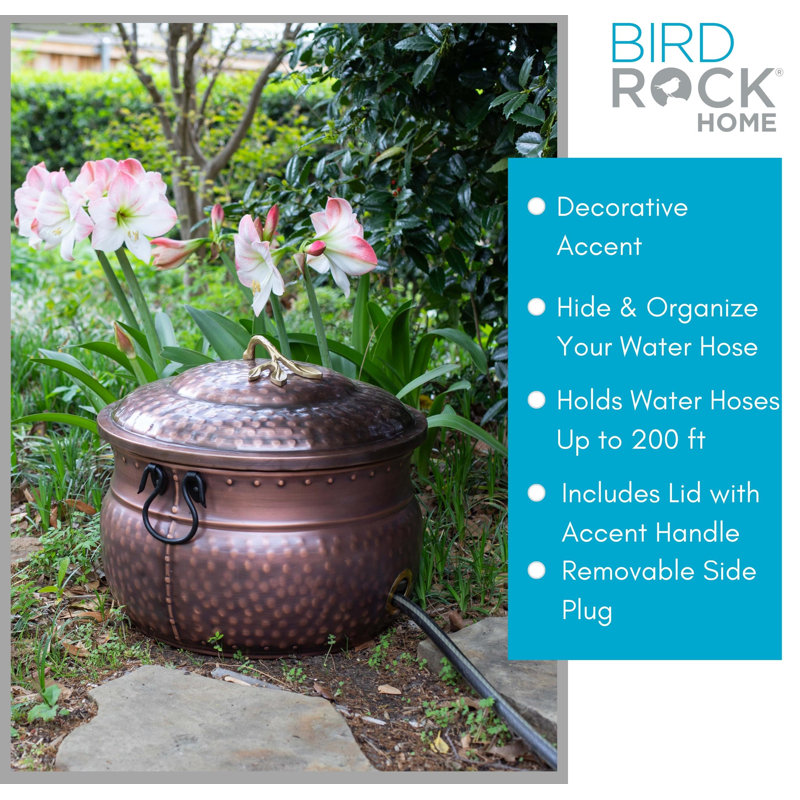 Container Hose Pot, Copper