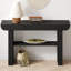 Console 55 po Farmhouse, table de vestibule étroite en bois-1315888972