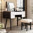 High-quality Makeup Vanity set, Includes makeup stool,Very easy to assemble,Hidden mirror, can be used as a desk-48985848