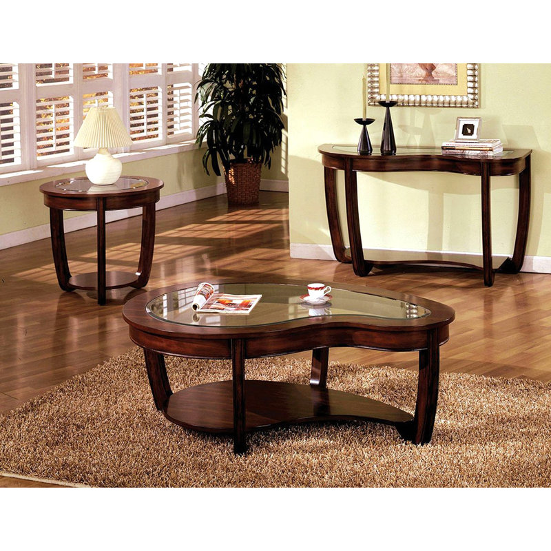 Meuble de salon cerise foncé 1pc