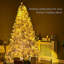 Grand arbre de Noël artificiel avec 1518 branches-314274644