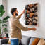 River Stones Minimalist - Wrapped Canvas-1372144503-1372144496