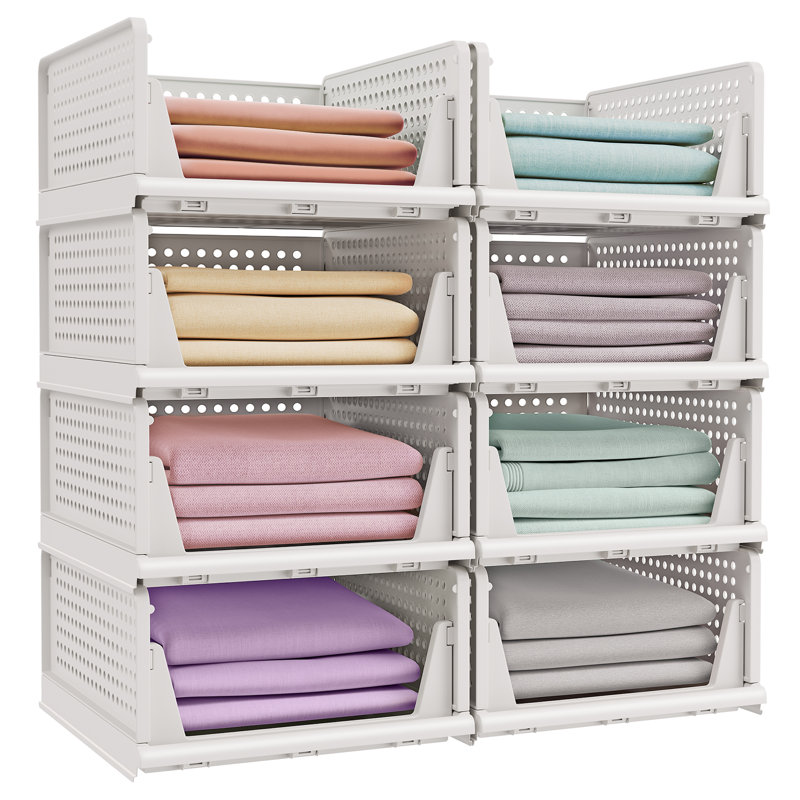 Bollitree Polyethylene Plastic Drawer Organisers