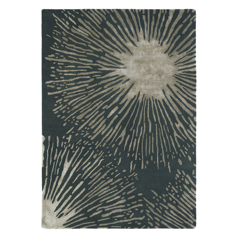 Shore Abstract Area Rug, Rectangle 5'7" x 7'10"