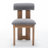 Abentego Solid Wood Fabric Dining Chair-1663143969-1675978391