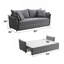 Canapé moderne, lit escamotable avec rangement-156432964