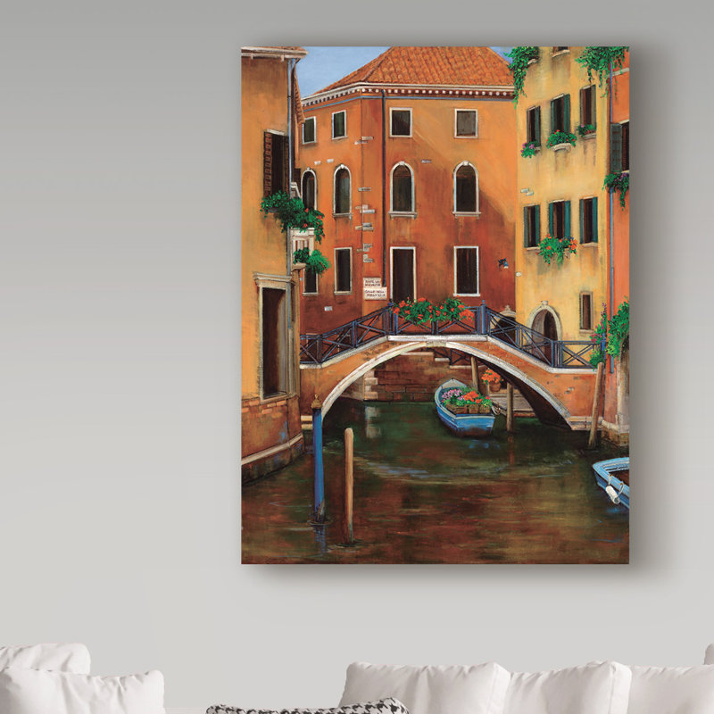 « floral delivery », reproduction de peinture à l’acrylique sur toile tendue, H 47 po x l 35 po x P 2 po