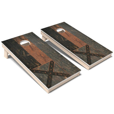 Mississippi Alternate Flag All-Weather Composite Cornhole Board Set