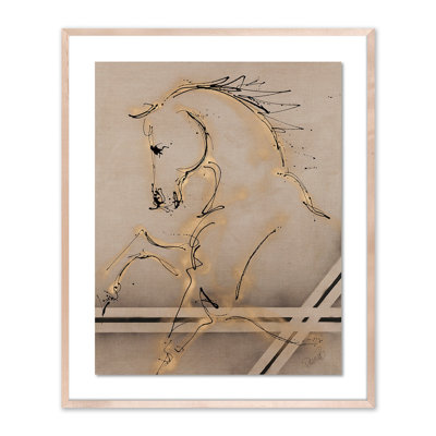 'Greeting II' by Donna Bernstein - Picture Frame Painting Print on Paper
