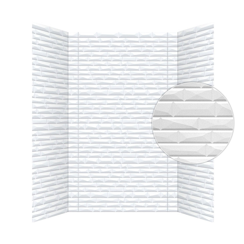 Vista - Mirroflex - Tub and Shower Wall Panel - Gloss White