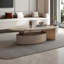 Table basse ovale légère et luxueuse-105170220-105170221