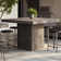 Marbelle - Alfie Marble Counter Stool - Toronto Sand/Antique Nickel Finish