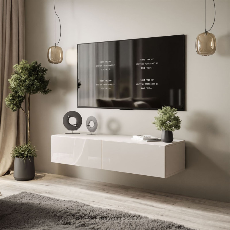 TV Stand, 57cm H x 125cm L x 40cm W