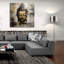 «Buddha 5» par Cameron Gray, art mural en verre acrylique-1998180793