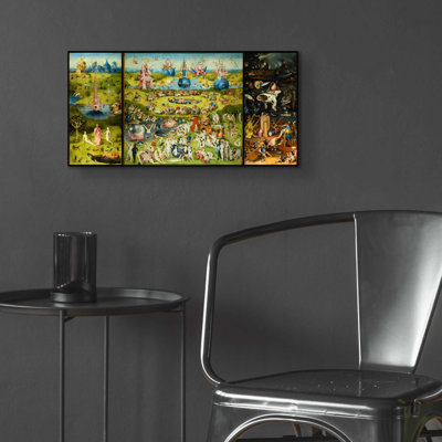 " The Garden Of Earthly Delights - Triptych " by Hieronymus Bosch