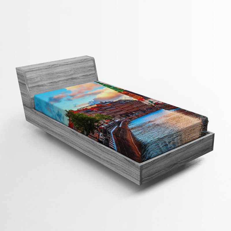 Microfiber Fitted Sheet, Twin Fitted Sheet