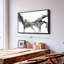 Abstrait «Golden Precipice II», reproduction sur toile-101457323
