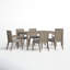 Ojai 40'' Rectangular 6 - Person Outdoor Dining Set with Cushions