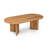 Chrisina Modern Coffee Table, Lute Color, 47.2 x 15.7 x 23.6 inches | 100% MDF, Thickness: 0.7 inches | Stylish & Functional Design for Living Room & Home Decor, Perfect for Novelty & Contemporary Spaces
