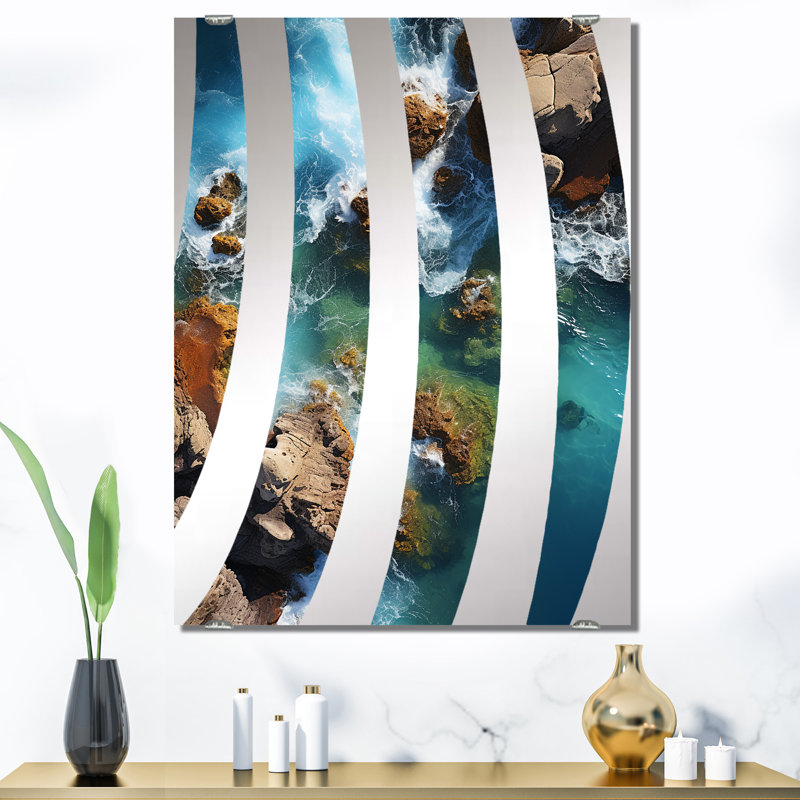 Miroir mural Findley Beach - MIR139331, 40 po x 30 po