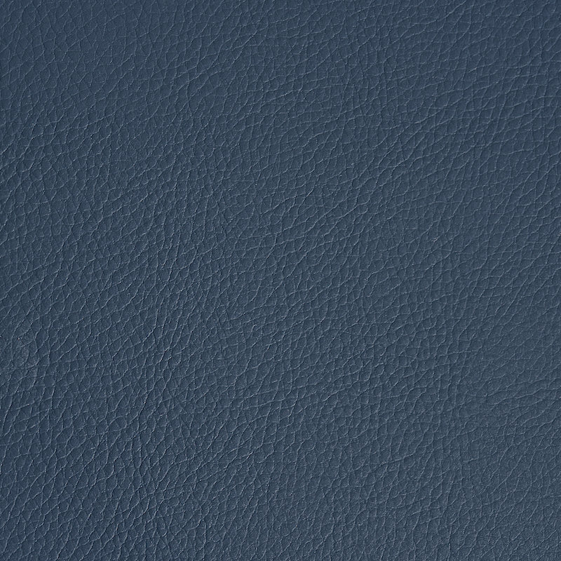 Vegan Leather Indoor/Outdoor Fabric, Navy