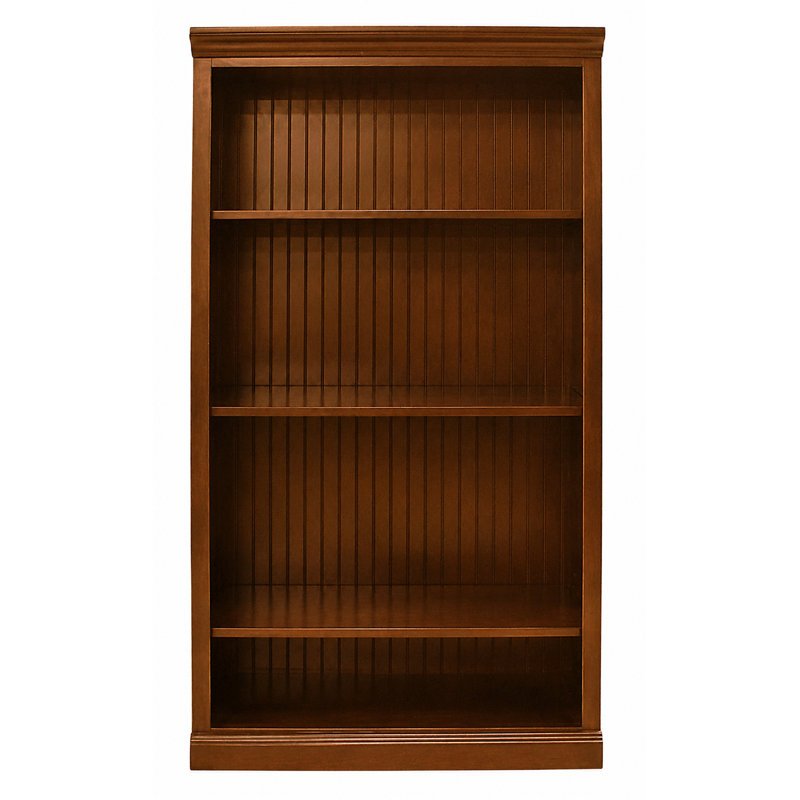 Bibliothèque standard Sherita, Mousse au chocolat, (3 tablettes) H 60 po x l 32 po x P 14,25 po