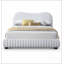 Grand lit plateforme tapissier Norme